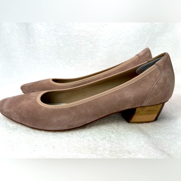Vaneli sparkled nude flats with cushioned suede insoles - Picture 3 of 7